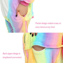 Carica l&#39;immagine nel visualizzatore di Gallery, MMTX Pigiameria Unicorn Tutina Onesies, Flanella Animal Character... - Ilgrandebazar