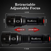 Carica l&#39;immagine nel visualizzatore di Gallery, Torcia LED Potente Torce Alta Potenza Militare, Lumen Torcia... - Ilgrandebazar