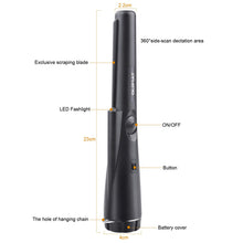Carica l&#39;immagine nel visualizzatore di Gallery, Quimat Metal Detector e Caricatore Portatile con Indicatore LED UQW31, Nero - Ilgrandebazar