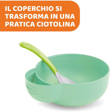 Carica l'immagine nel visualizzatore di Gallery, Chicco Portapappa e Portabiberon Termico in Acciaio Inox con 2 Contenitori, Contenitore Termico per Alimenti e Bevande, Mantiene la Temperatura Fino a 5 Ore, Contenitore Termico senza BPA, 0+ Mesi