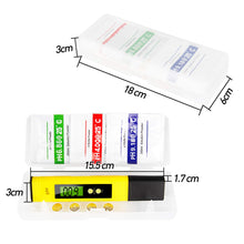 Carica l&#39;immagine nel visualizzatore di Gallery, Mture PH Tester Misuratore Digitale, Alta Precisione con LCD Giallo - Ilgrandebazar