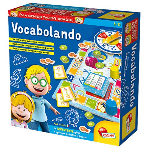 Lisciani Giochi- Vocabolando Piccolo Genio Giochi Educativi, Multicolore - Ilgrandebazar