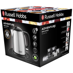 Russell Hobbs 24991-70 Bollitore Compatto Adventure, Compatto, Acciaio