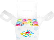 Carica l'immagine nel visualizzatore di Gallery, Dulcop 103.593000 - Disney Bubble Party Pack Confezione Contenente 12 Flaconi di Bolle di Sapone, Grafiche Assortite
