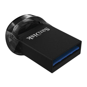 SanDisk Ultra Fit Unità Flash, USB 3.1 da 128 GB con Velocità 128 GB, Nero