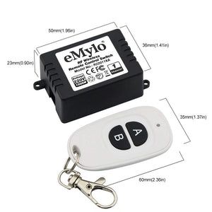 eMylo Smart Wireless Remote Switch 220V Relè 1000V 433 1 Canale - Ilgrandebazar