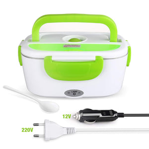 homeasy Scaldavivande Elettrico Portavivande Portatile Bianco-verde - Ilgrandebazar