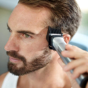 Philips Grooming Kit serie7000 MG7720/18 Tagliacapelli, Regolabarba uomo, Rifinitore Corpo/Naso/Orecchie, Premium, 14in1