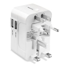 Carica l&#39;immagine nel visualizzatore di Gallery, Adattatore Nuovo-Bianco,2 Porte USB-- 1 A, 1 A - Ilgrandebazar