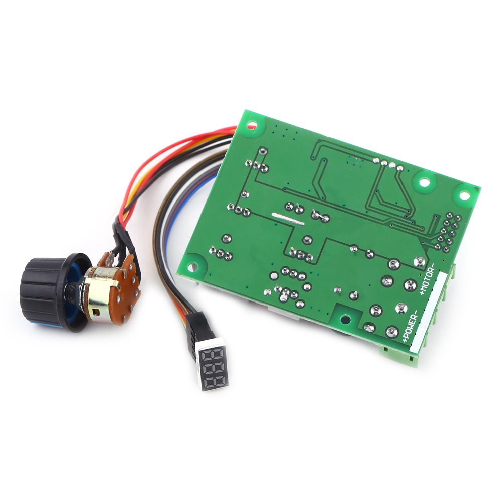 Regolatore Di Velocità Motore CC 15A | Controller PWM Con Display Digitale | Soft Start Per Motori 6V-48V | Modulo Di Controllo Industriale