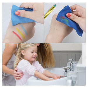 Lictin Trucchi per Truccabimbi - 36 Trucco Bastoncini e 48 Stencil -... - Ilgrandebazar