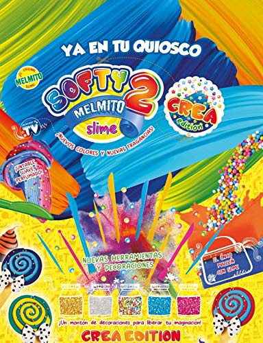 Sbabam - Softy 2 melmito Slime 50211015. Mini Maletín Slime. Display 9...