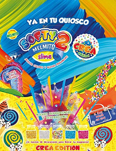 Sbabam - Softy 2 melmito Slime 50211015. Mini Maletín Slime. Display 9...