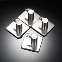 Carica l&#39;immagine nel visualizzatore di Gallery, esonmus 6pcs/Set Autoadesivo Gancio in Acciaio Inox a Parete Vestiti... - Ilgrandebazar
