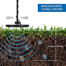 Carica l&#39;immagine nel visualizzatore di Gallery, Amzdeal Metal Detector - Rilevatore di Metalli con Rilevamento Dual Mode,...