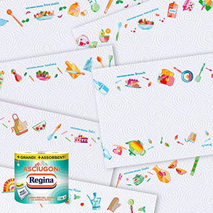 Regina Asciugoni New, Carta Cucina-24 Rotoli, 24 unità