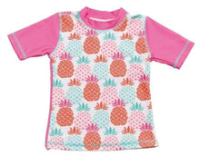 Carica l&#39;immagine nel visualizzatore di Gallery, Maglia Termica Manica corta bambina ANTI-UV Pineapple, 18 mesi. - Ilgrandebazar