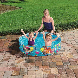 Bestway - Piscina Fuori Terra, Fill 'N Fun 48 x 10" (122 x 25 cm), Multicolore