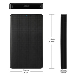 EasyULT Case Esterno per Disco Rigido 2.5", USB 3.0 Esterno-Nero, Nero - Ilgrandebazar