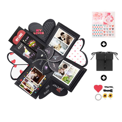 Formemory DIY Explosion Box Album Fotografico Creativo, Sorpresa Regalo,... - Ilgrandebazar