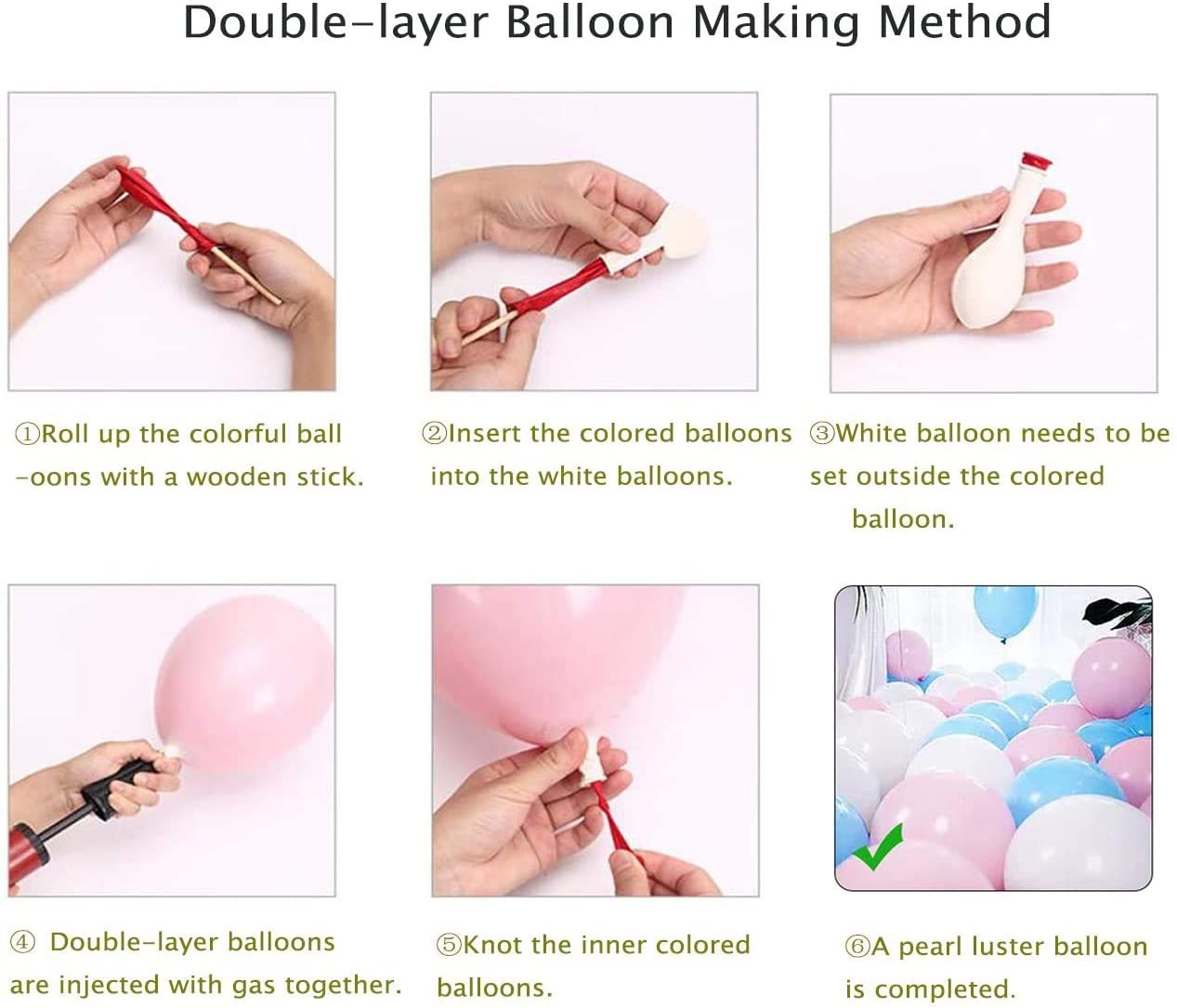 Nastro Per Archi Di Palloncini, Striscia Ghirlanda Trasparente Da 10 Metri, Riutilizzabile, Per Decorazioni Feste, Matrimoni, Compleanni - 2