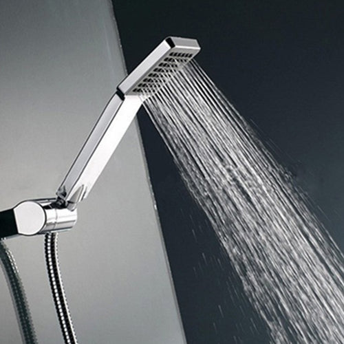 Quadrato ad alta pressione soffione doccia, Woopower As picture show, Sliver - Ilgrandebazar