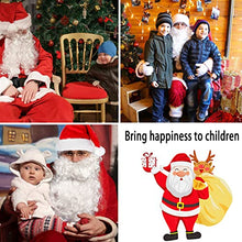 Carica l&#39;immagine nel visualizzatore di Gallery, Costume Completo Babbo Natale, 7 Pezzi Costume Babbo Natale Uomo Resistente e Comodo da Indossare| Vestito Babbo Natale, Costume di Natale, Festa.