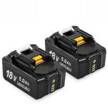 Carica l&#39;immagine nel visualizzatore di Gallery, (2packs) HYG BL1850B 18V 5.0Ah Li-ion Batteria Bl1860b 18v 5000mah - Ilgrandebazar