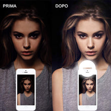 Carica l'immagine nel visualizzatore di Gallery, Diyife Selfie Ring Light, [Ultima Versione] Ricaricabile Luce Dell'Anello... - Ilgrandebazar