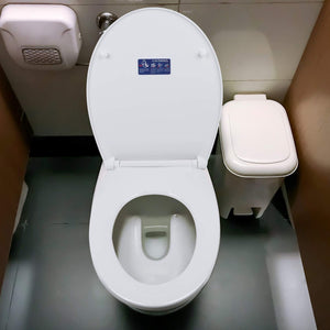 Sedile WC Copriwater Universale O Forma Rotonda, Coprivaso Tavoletta O - Ilgrandebazar