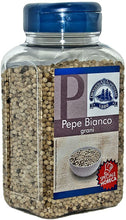 Carica l'immagine nel visualizzatore di Gallery, Pepe Bianco in Grani - 450 g - Senza Additivi - Confezione Salva Freschezza e Aroma - Gusto Delicato Indicato Condimento di Pesce, Sottaceti, Marinate e Base per Salse