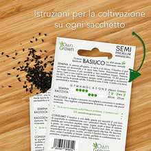Carica l'immagine nel visualizzatore di Gallery, Owngrown - Set Di Semi Di Erbe Semi Da Piantare - 12 Erbe Per Giardino E Cucina . Semi Di Prezzemolo, Erbe Di Provenza, Erbe Italiane, Semi Di Coriandolo, Semi Di Aneto