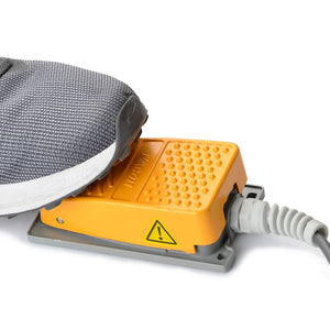 QLOUNI 250V 10A Industriale pedale momentaneo metallo piede
