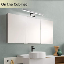 Carica l&#39;immagine nel visualizzatore di Gallery, Kimjo LED 5W Lampada Specchio da Bagno 350LM 4000K Bianco Neutro 230V IP44 Lampada Trucco Illuminazione Trucco 30cm Plastica ABS per Illuminazione Luce da Parete