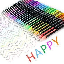 Carica l&#39;immagine nel visualizzatore di Gallery, Ciaoed Set di 48 Penne Gel Glitter Multicolore Colorate Roller per... - Ilgrandebazar