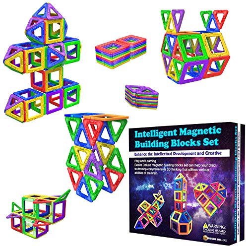 Desire Deluxe Costruzioni per Bambini Set Tessere magnetiche - Giochi... - Ilgrandebazar