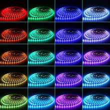 Carica l&#39;immagine nel visualizzatore di Gallery, Striscia LED 10M, ALED LIGHT Strip 10 Metri 600 LEDs Kit 5050 RGB SMD...