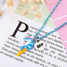 Carica l'immagine nel visualizzatore di Gallery, Skywisewin Collana ciondolo Unicorno per bambini, Unicorno...