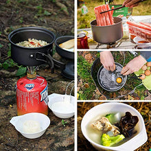 Carica l'immagine nel visualizzatore di Gallery, Keymao Campeggio Pentole, Camping Stoviglie Kit Cookware Kit...