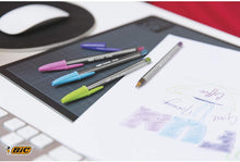 Carica l'immagine nel visualizzatore di Gallery, BIC Cristal 926381 penne multicolore, colori assortiti