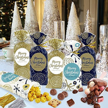 Carica l&#39;immagine nel visualizzatore di Gallery, Sacchetti Biscotti Natale 120pcs, Buste Alimentari per Biscotti Natalizi, Plastica Sacchetto Regalo Sacchettini Natalizio con Cravatte, Bustine Alimenti Cellophane Piccole per Regali Caramelle Dolci
