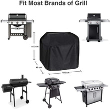 Carica l&#39;immagine nel visualizzatore di Gallery, Telo Copertura Barbecue, Copri barbecue, Copertura Barbecue, Con Una Spazzola Griglia Per Tepro Toronto Griglia A Carbone