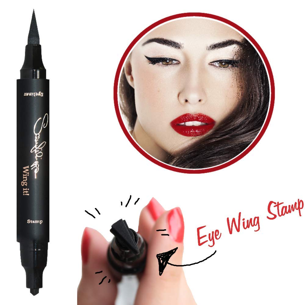 L'Originale - Sanfilippo Wing It! - Eyeliner stampino Stampino Piccolo, nero - Ilgrandebazar