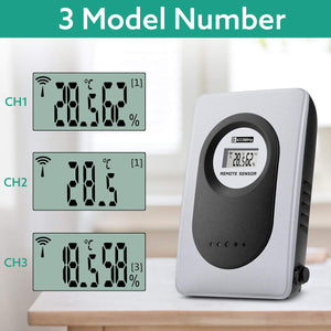 Mture Stazione Meteo, Wireless Meteorologica Termometro Esterno, 2... - Ilgrandebazar