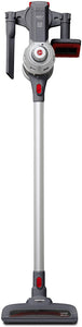 Hoover FD22G Scopa Ricaricabile 2 in 1 Freedom, senza sacchetto, Autonomia fino a 25 minuti, Serbatoio da 0.7 litri, 76 dB, Grigio Perlato
