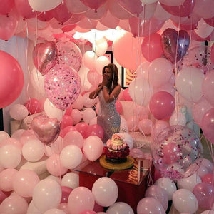 MMTX Decorazioni Feste di Compleanno, 51 Confezioni Per Con Striscioni A-rosa - Ilgrandebazar