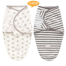 Carica l&#39;immagine nel visualizzatore di Gallery, SaponinTree Copertina Neonati Cotone, 2 Pezzi Swaddle Coperta Neonato...