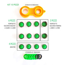 Carica l&#39;immagine nel visualizzatore di Gallery, Kit 13 Pz Rompigetto | Filetto Maschio M24 E Femmina M22 | Aeratore Cromo - Ilgrandebazar