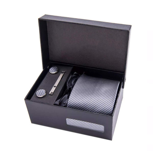 Massi Morino ® Cravatta uomo + Gemelli + Fazzoletto (Set cravatta uomo)... - Ilgrandebazar