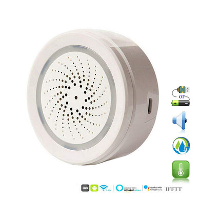 ECOOLBUY Smart WiFi Sensore di umidità della Temperatura Esterna per Interni... - Ilgrandebazar